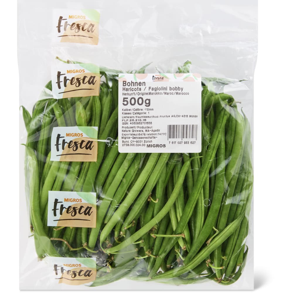 Migros Fresca Bohnen Grün