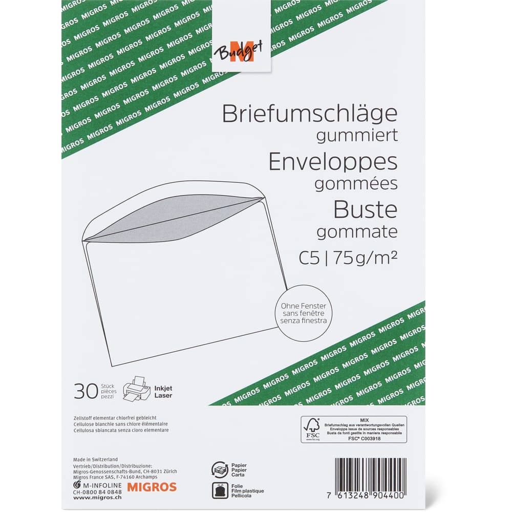 Emballage, Exp&eacute;dition 25x Herlitz Sac D'exp&eacute;dition DIN C5 Sans Fen&ecirc;tre Blanc Haf