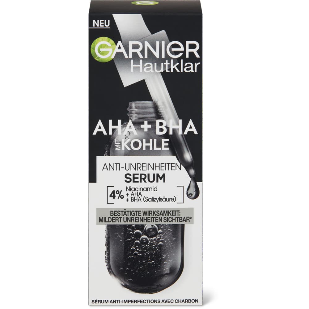Garnier Serum gegen Hautunreinheiten mit Kohle