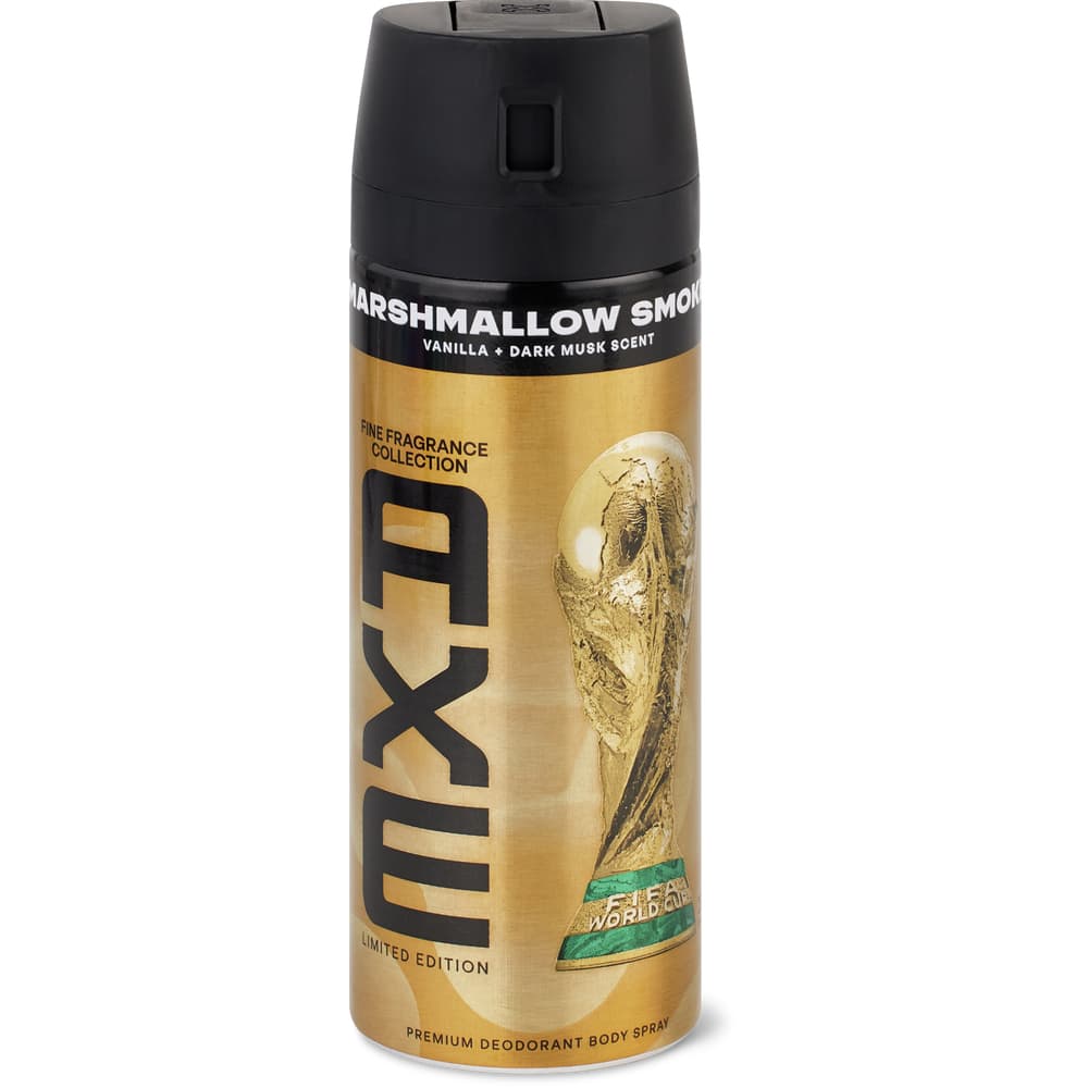 Axe Deo Bodyspray Marshmallow Smoke 72h, 0% Aluminiumsalze