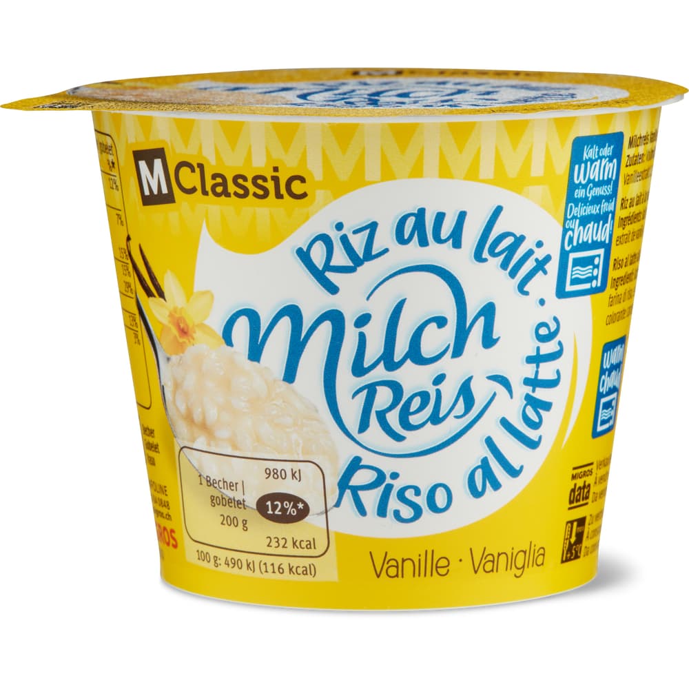 M-Classic Milchreis Vanille