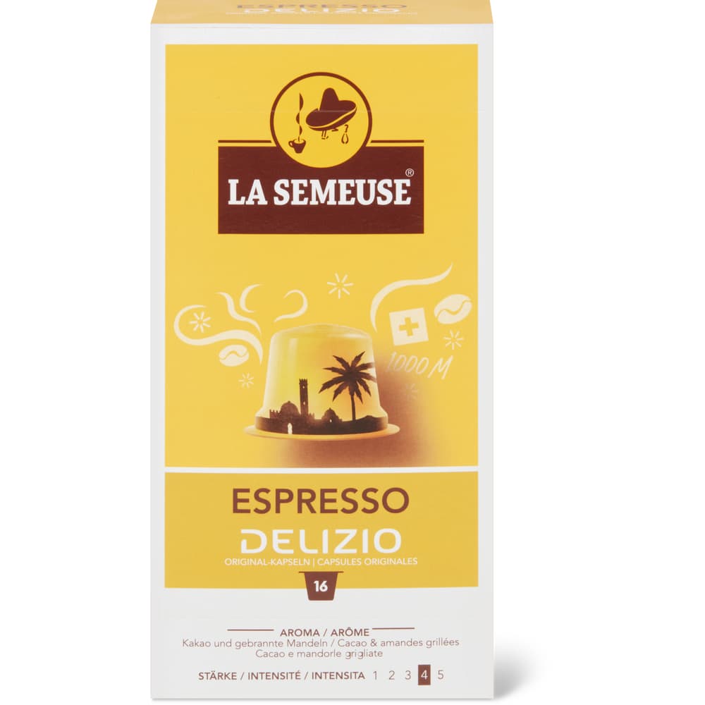La Semeuse Delizio Kaffee-Kapseln Espresso, Delizio System
