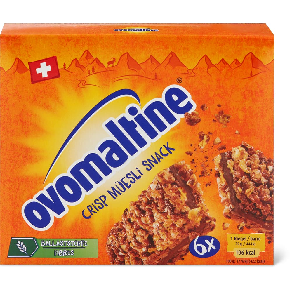 Ovomaltine Riegel Crisp Müesli