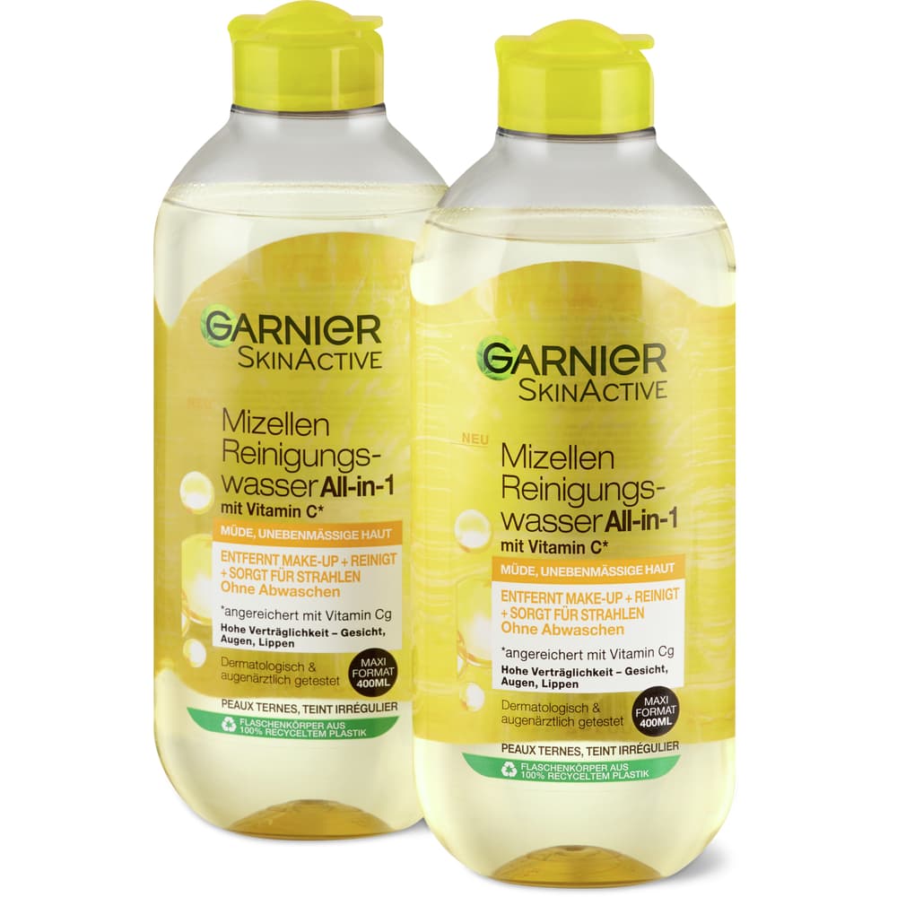 Garnier SkinActive Mizellen Reinigungswasser Vitamine C