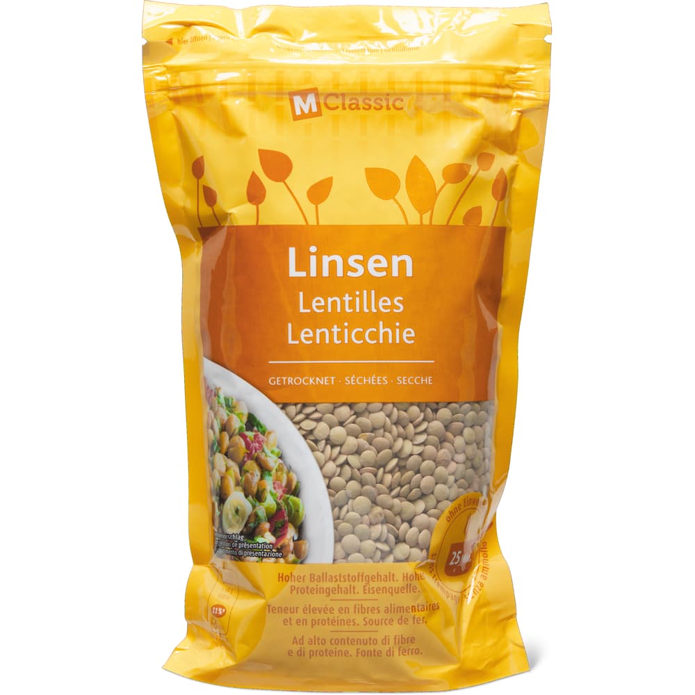 Linsen Gelb