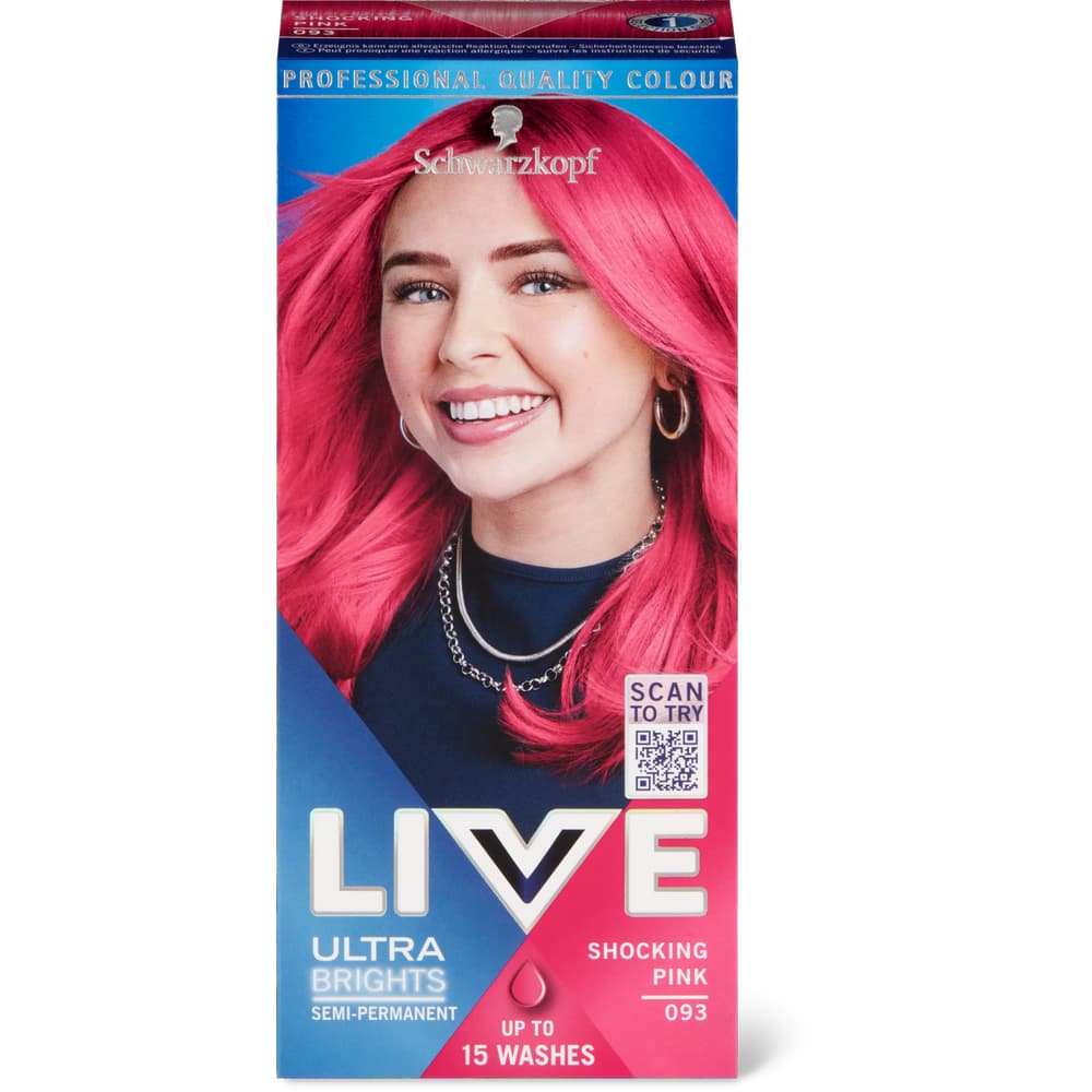 Schwarzkopf LIVE Ultra Brights Tönung 93 Pink