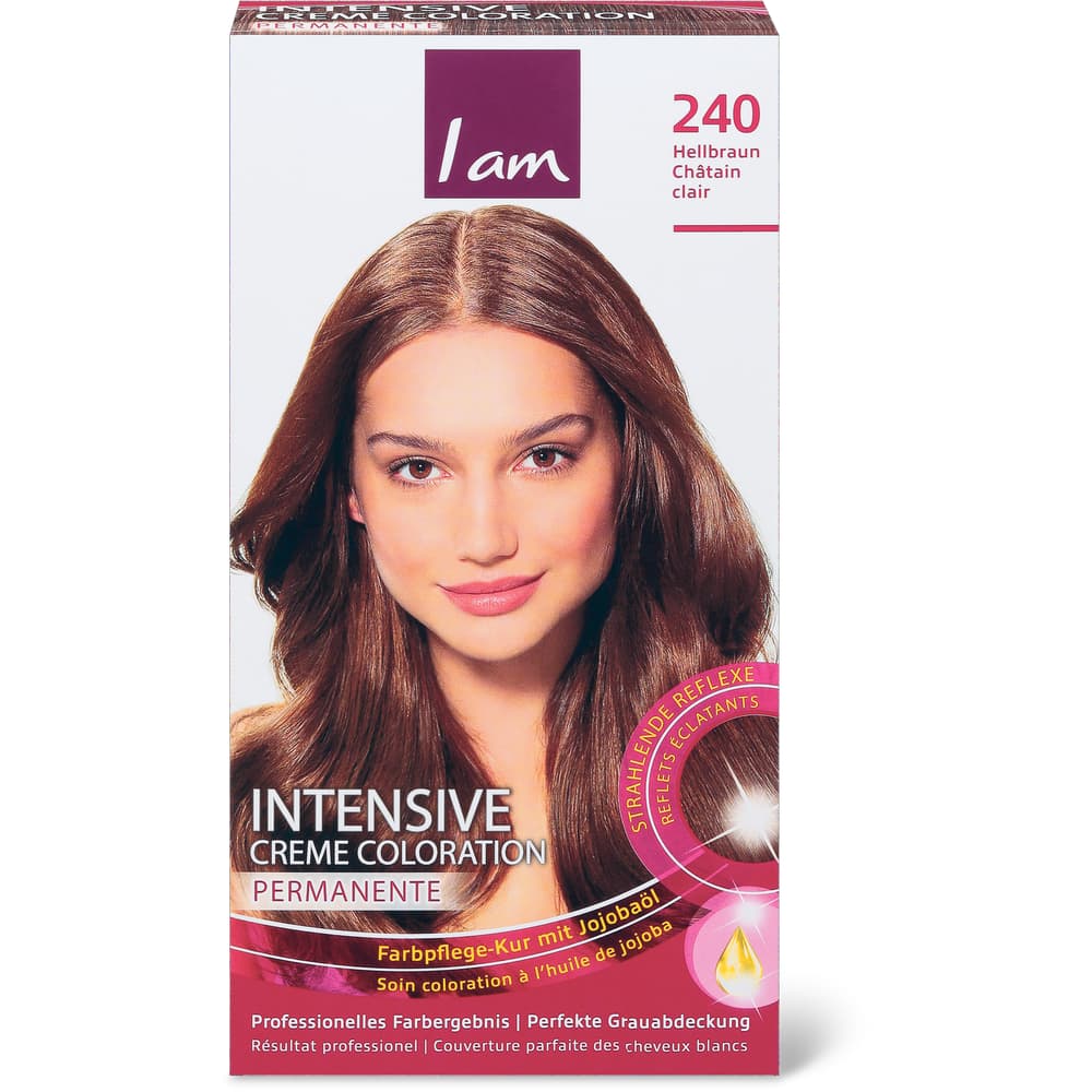 I am Dauerhafte Haarfarbe 240 Hellbraun