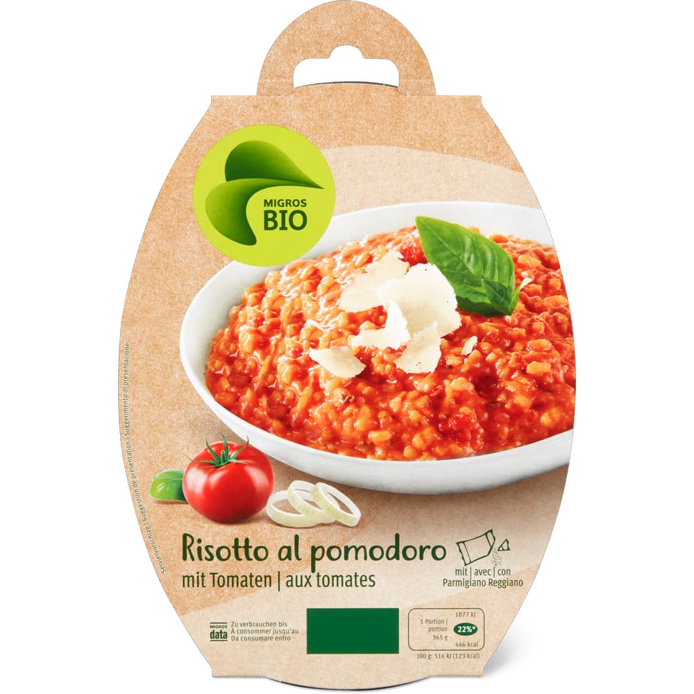 Migros Bio Risotto mit Tomaten