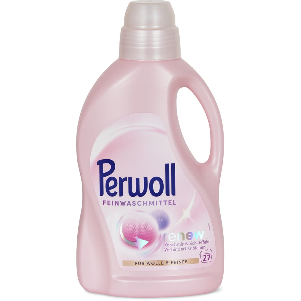 Perwoll Renew Wool & Delicates Flüssigwaschmittel 27 Waschgänge