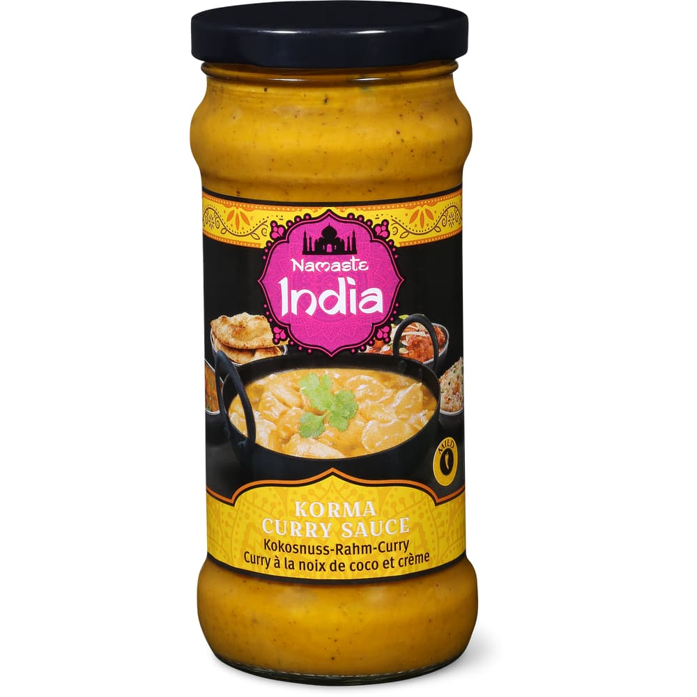 Namaste India Kokosnuss-Rahm-Curry Korma
