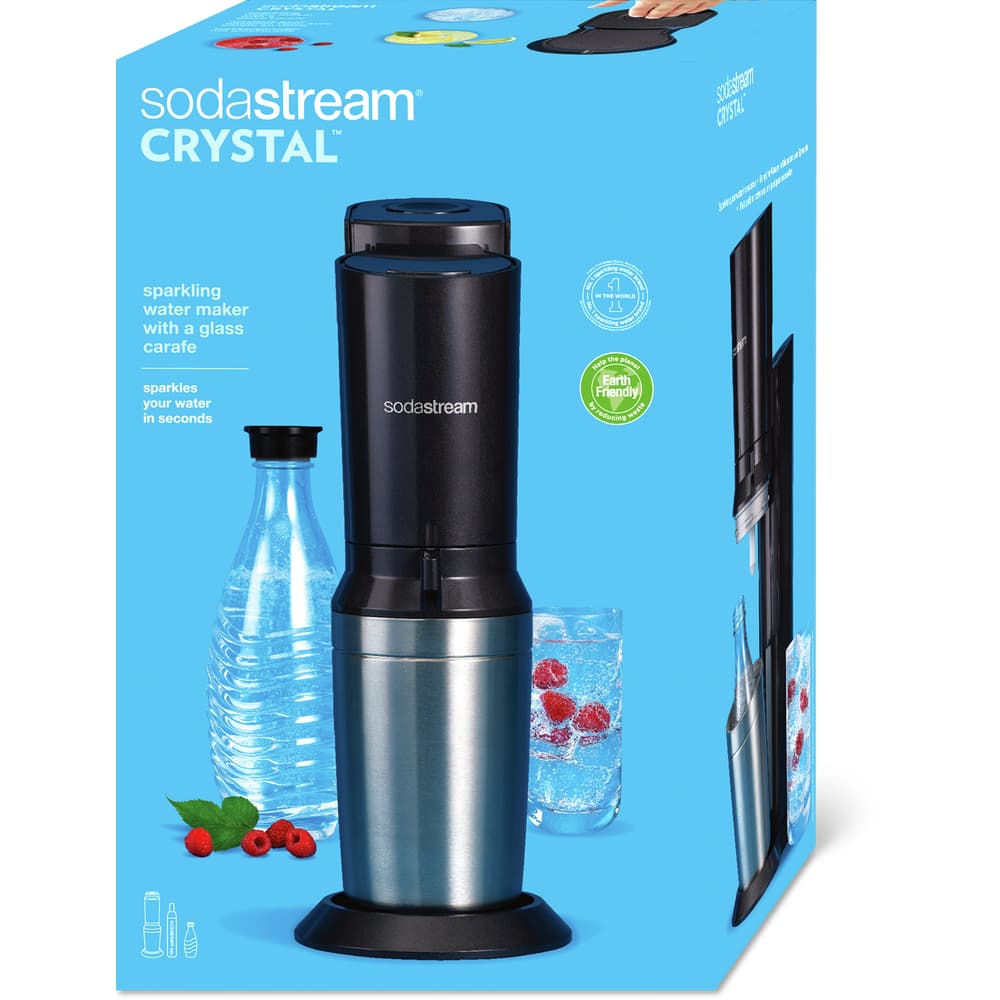 Soda Stream · Wassersprudler Crystal · schwarz • Migros