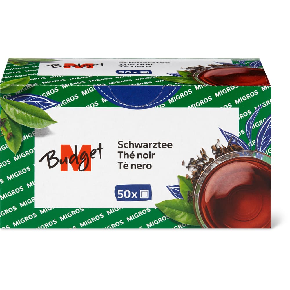 M-Budget Schwarztee