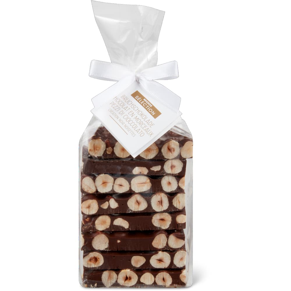 Sélection Bruchschokolade Dunkel Nuss