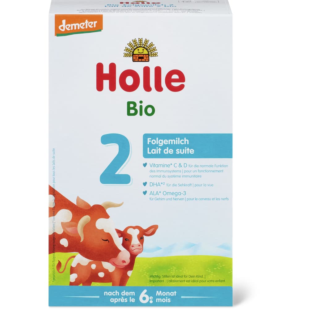 Holle Bio Demeter 2 Folgeziegenmilch Ab 6 Monaten