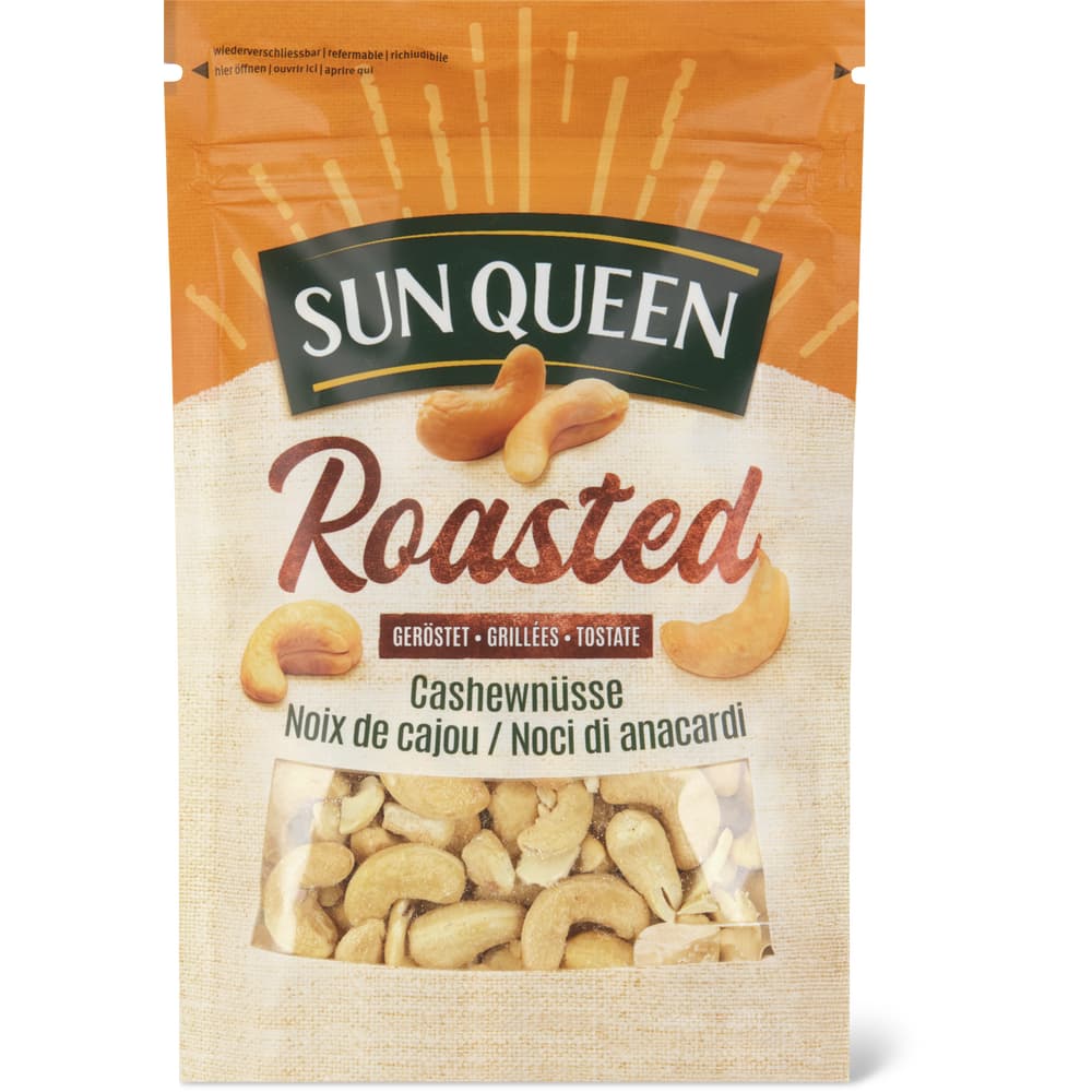 Sun Queen Cashewkerne Nicht gesalzen, geröstet