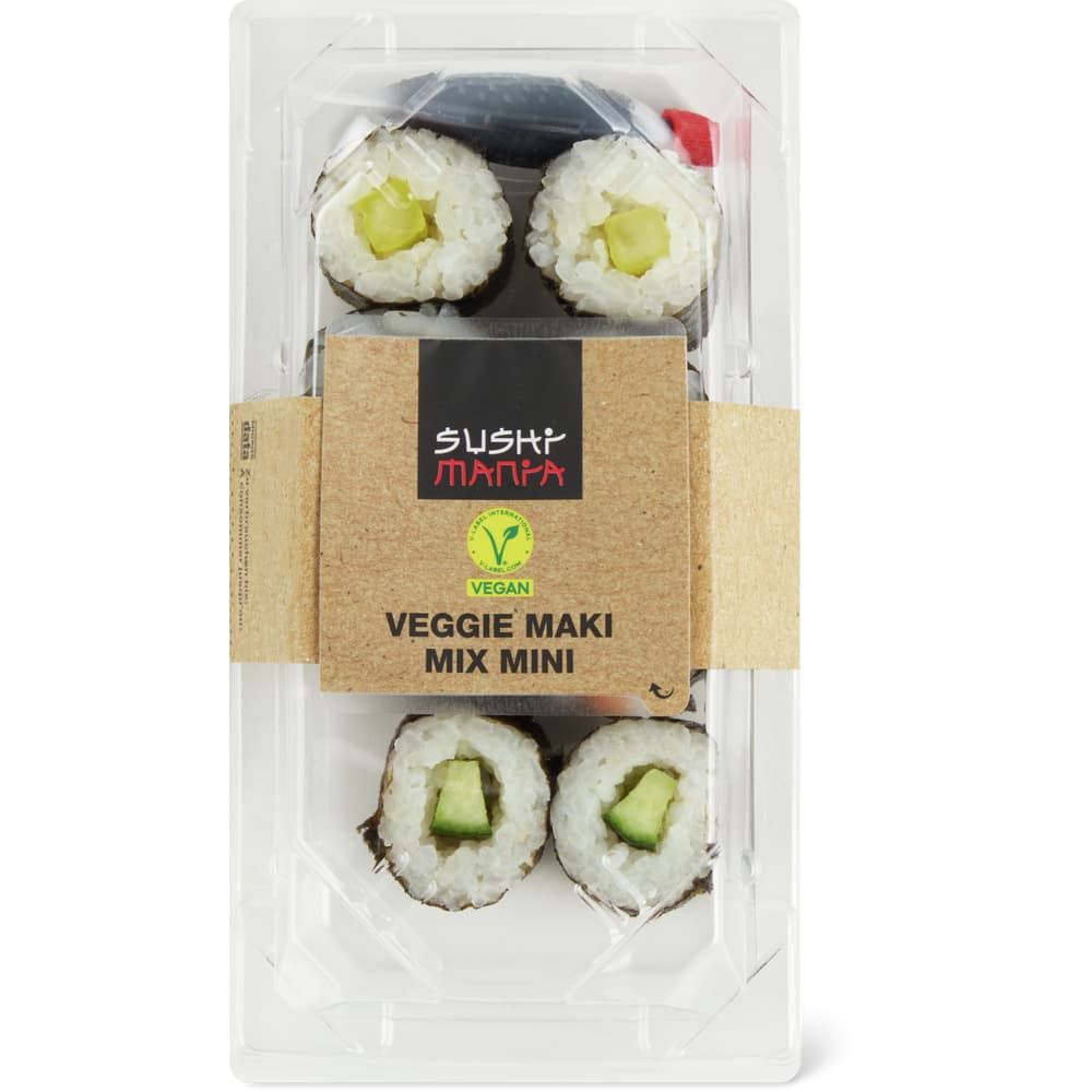Sushi Mania Veggie Maki Mix Mini vegan