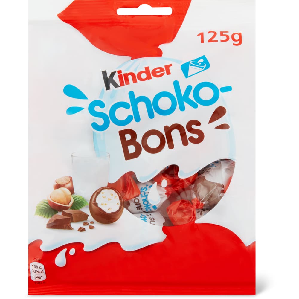 Kinder Schoko-Bons Vollmilchschokoladebonbons gefüllt