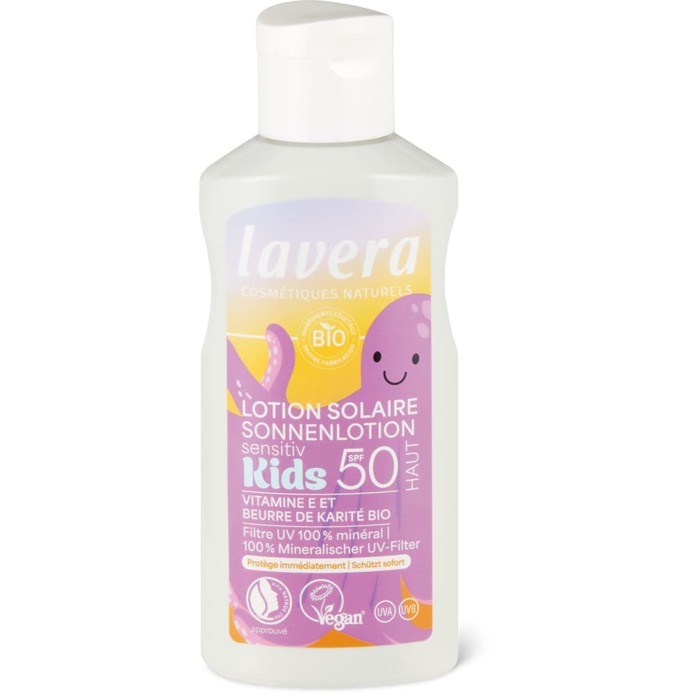 Lavera Sonnenlotion Sensitiv Kids LSF 50