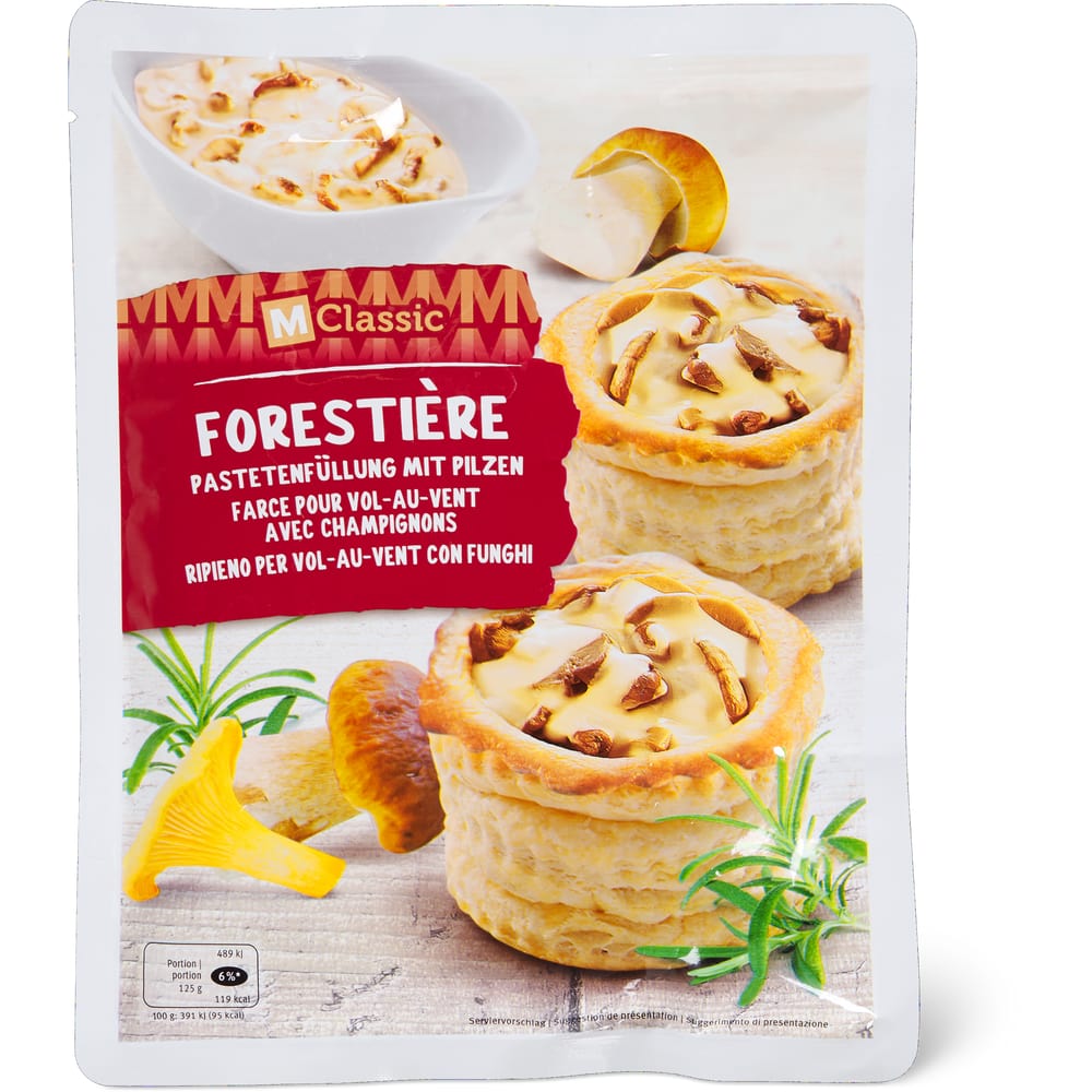 M-Classic Pastetenfüllung mit Pilzen