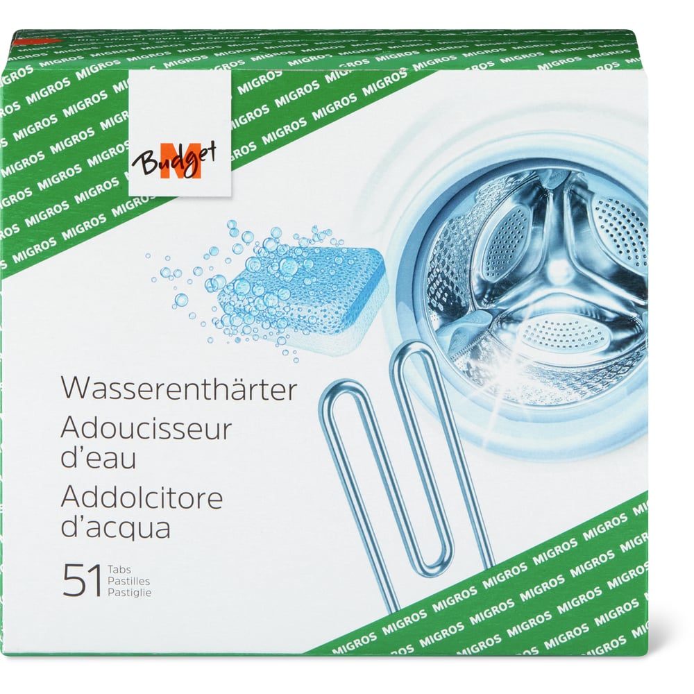 M-Budget Wasserenthärter 51 Waschgänge