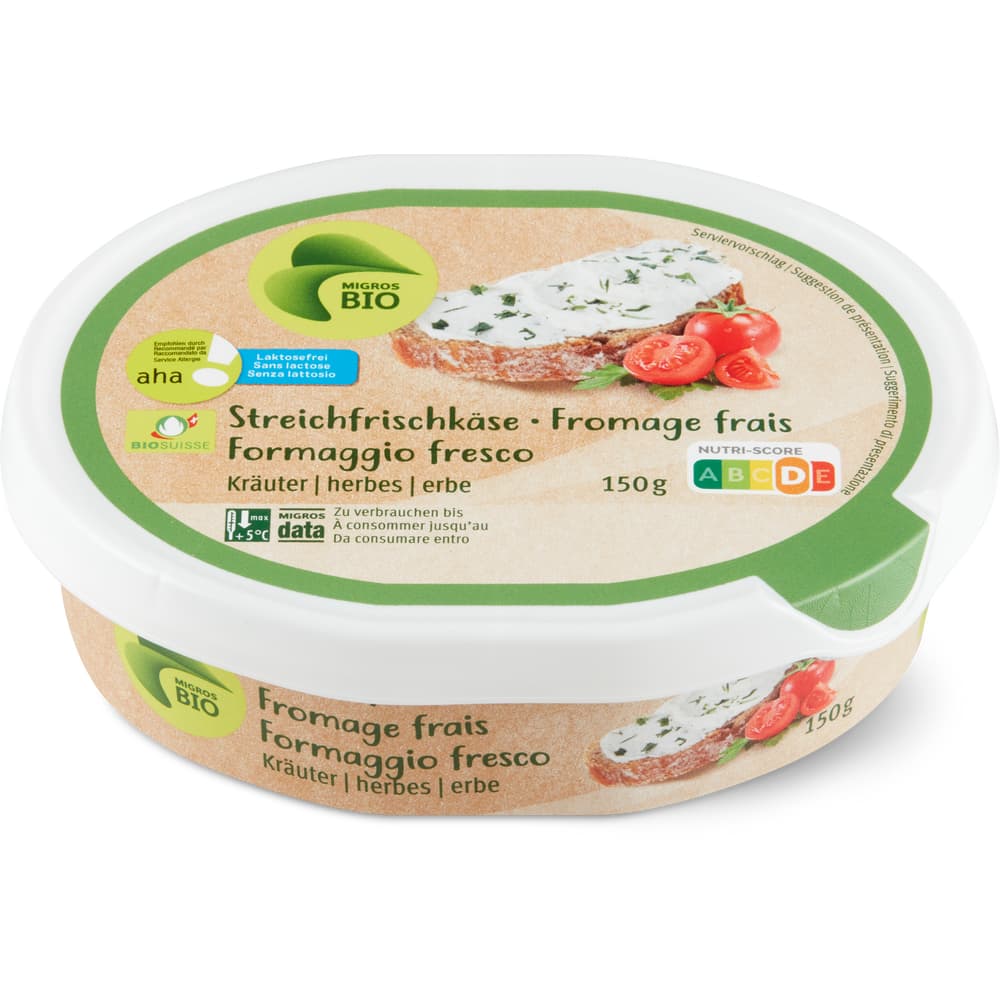 Bio Streichfrischkäse Kräuter