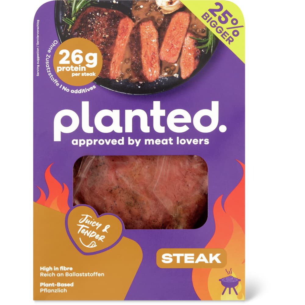 planted. Steak nature vegan