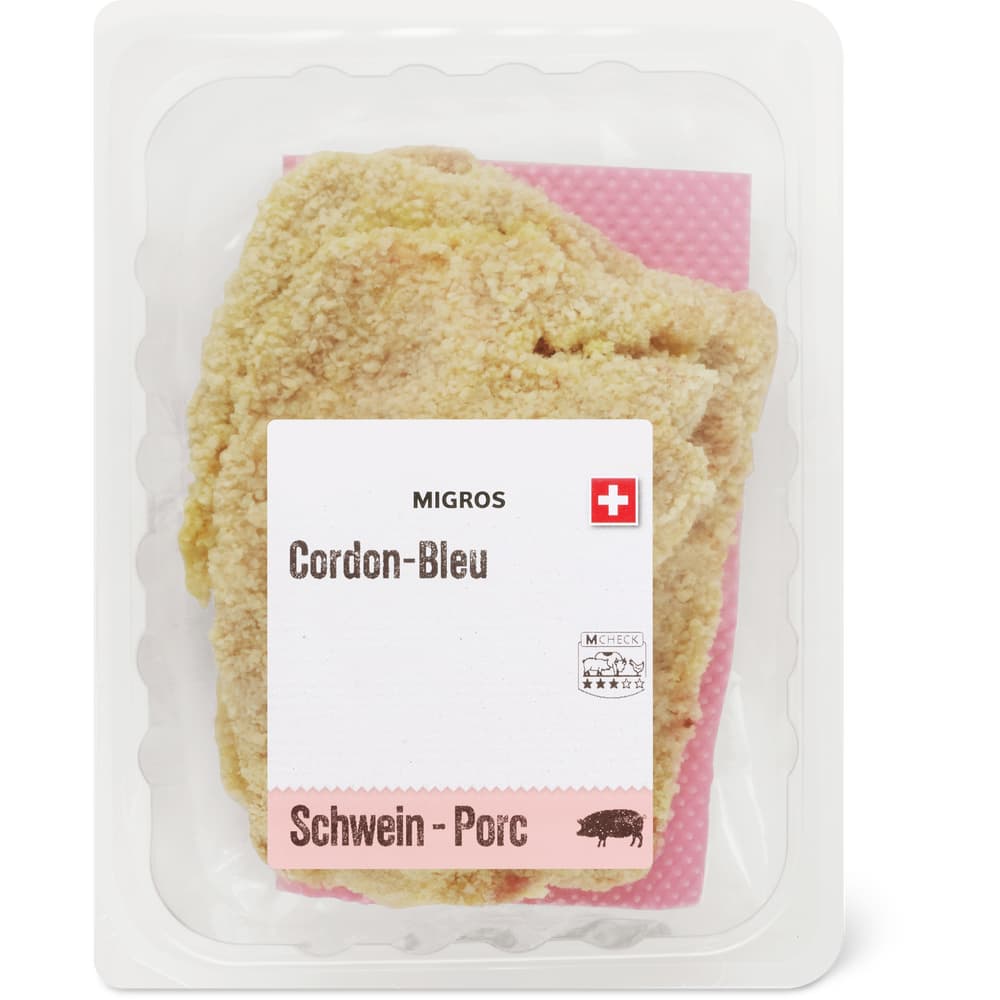 Migros Schweins Cordon Bleu