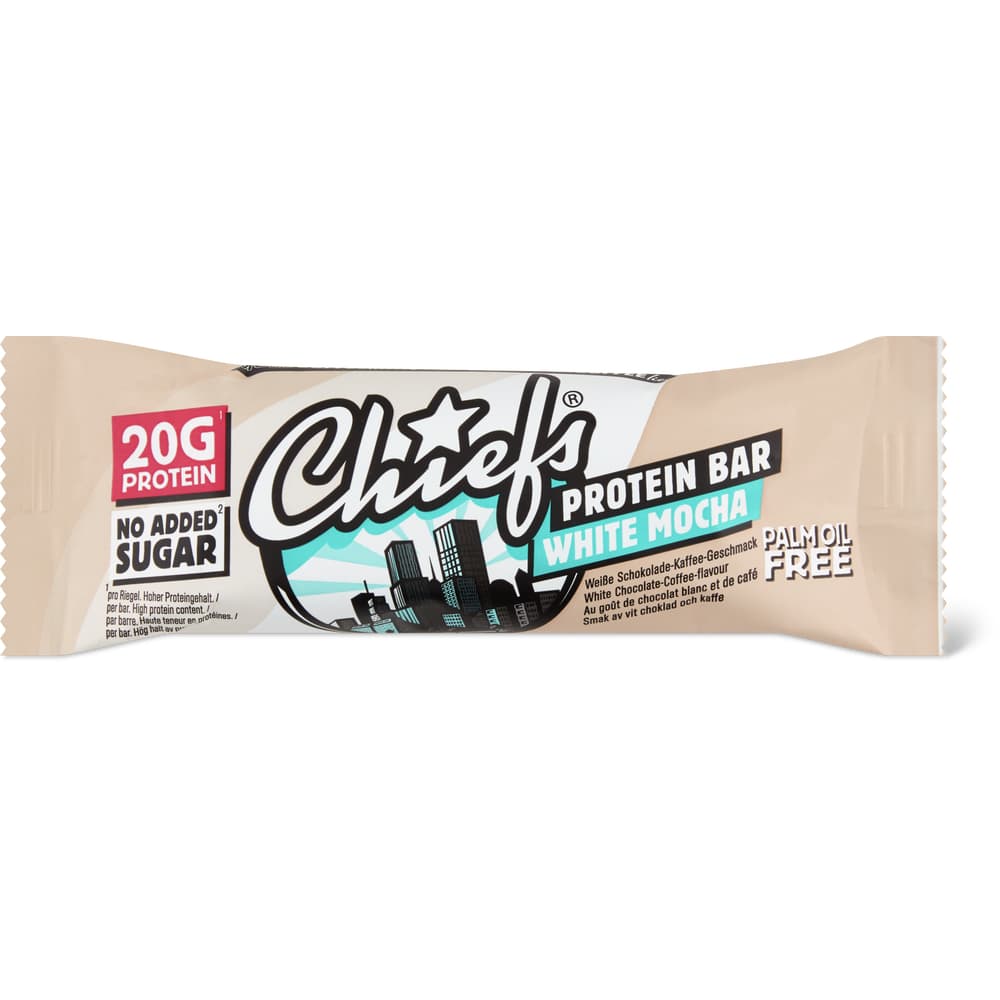 Chiefs Proteinriegel White Mocha