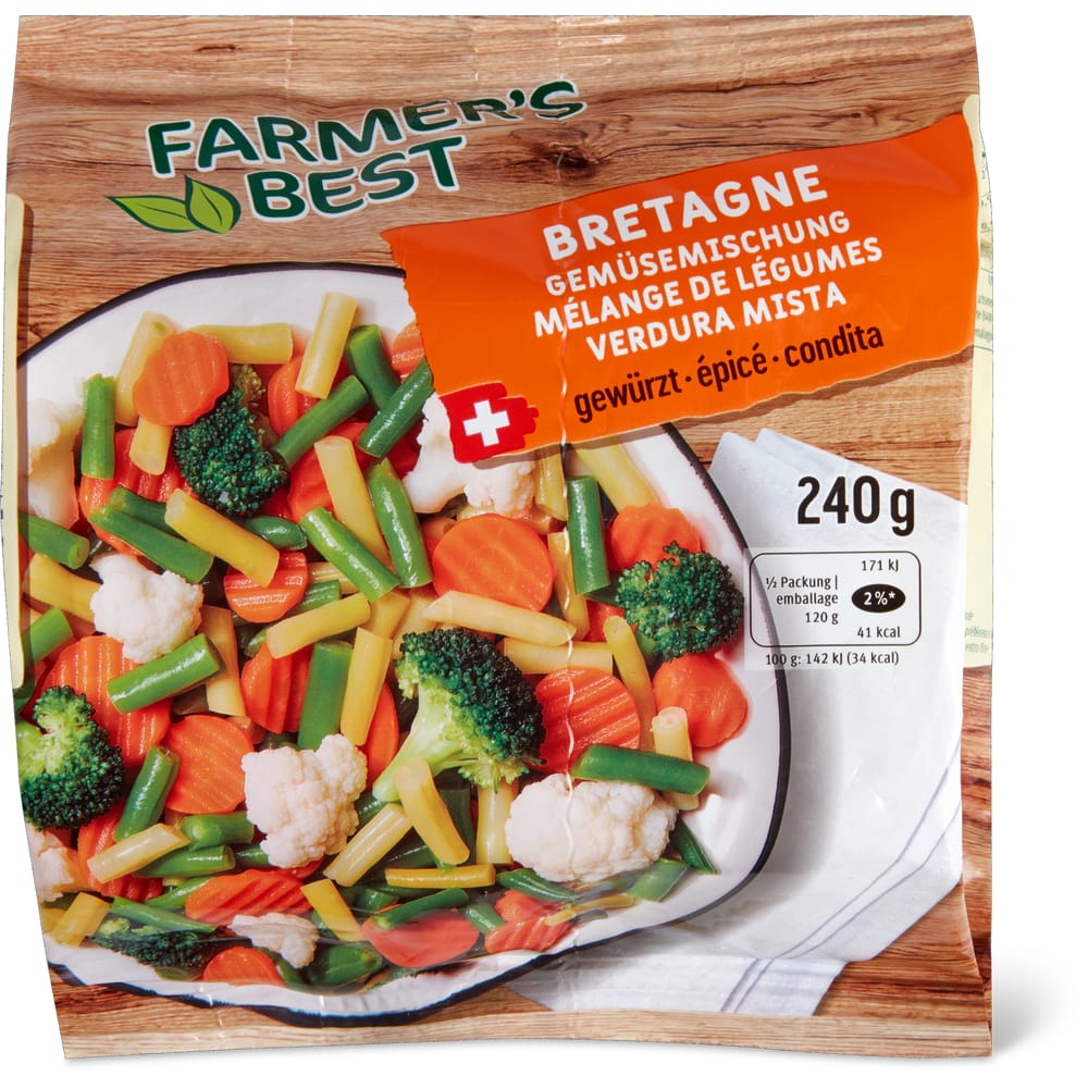 Farmer's Best Bretagne Gemüsemischung gewürzt