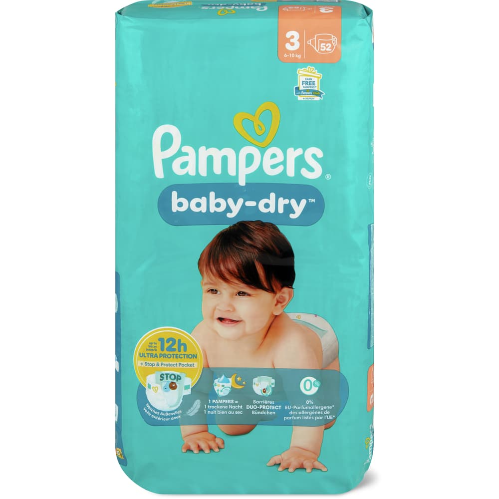 Pampers Baby Dry Windeln Grösse 3, 6-10kg
