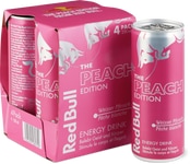 Red Bull Peach Edition Weisser Pfirsich