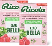 Caramelle Ricola Lampone E Melissa Senza Zucchero – Confezione Da 3 X 50g, Con 13 Erbe Alpine