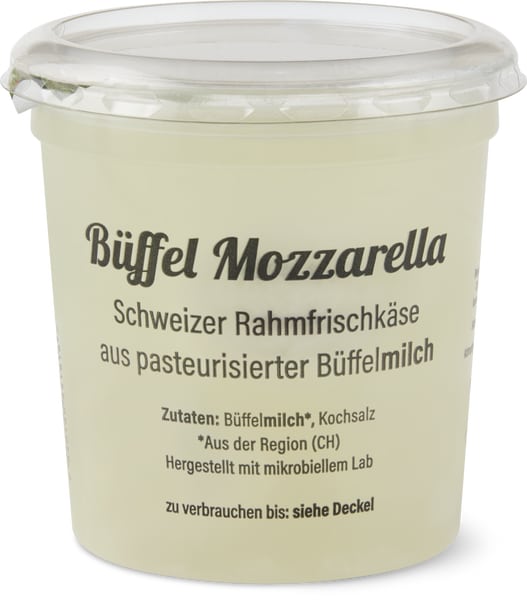 Mozzarella de bufflonne