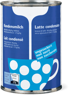 Kondensmilch  ungezuckert