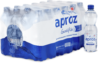 Aproz Gazéifiée mit Kohlensäure