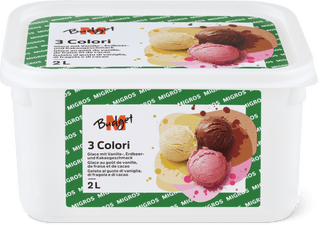 M-Budget Glace Tricolore