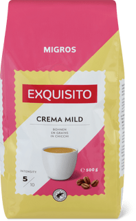Migros Exquisito Bohnenkaffee Crema mild