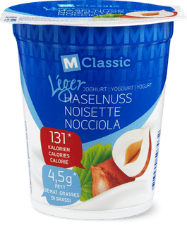 M-Classic Joghurt Haselnuss léger