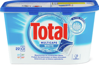 Produit de lessive White Multicaps Box
