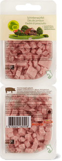 Migros Bio dadini di prosciutto cotto