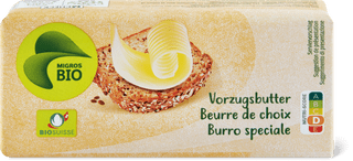Migros Bio beurre de choix