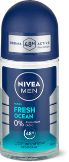 Nivea Deodorante roll-on Fresh Ocean 0% alluminio, 48h