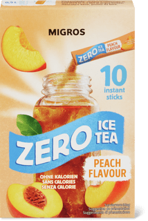 Migros Ice Tea Peach Zero Thé froid en poudre