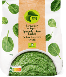 Bio Chopped spinach