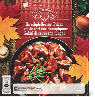 M-Classic Hirschpfeffer gekocht