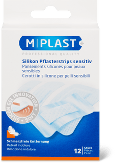 Silikon Pflasterstrips sensitiv