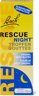 Rescue Night Tropfen 10ml o. Alkohol