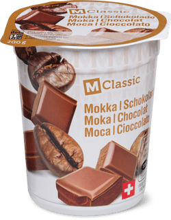 M-Classic Yogurt Moca, cioccolato