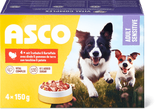 Asco Terrina Adult Sensitive con tacchino e patate