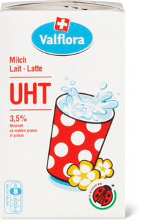 Valflora IP-SUISSE Lait entier UHT